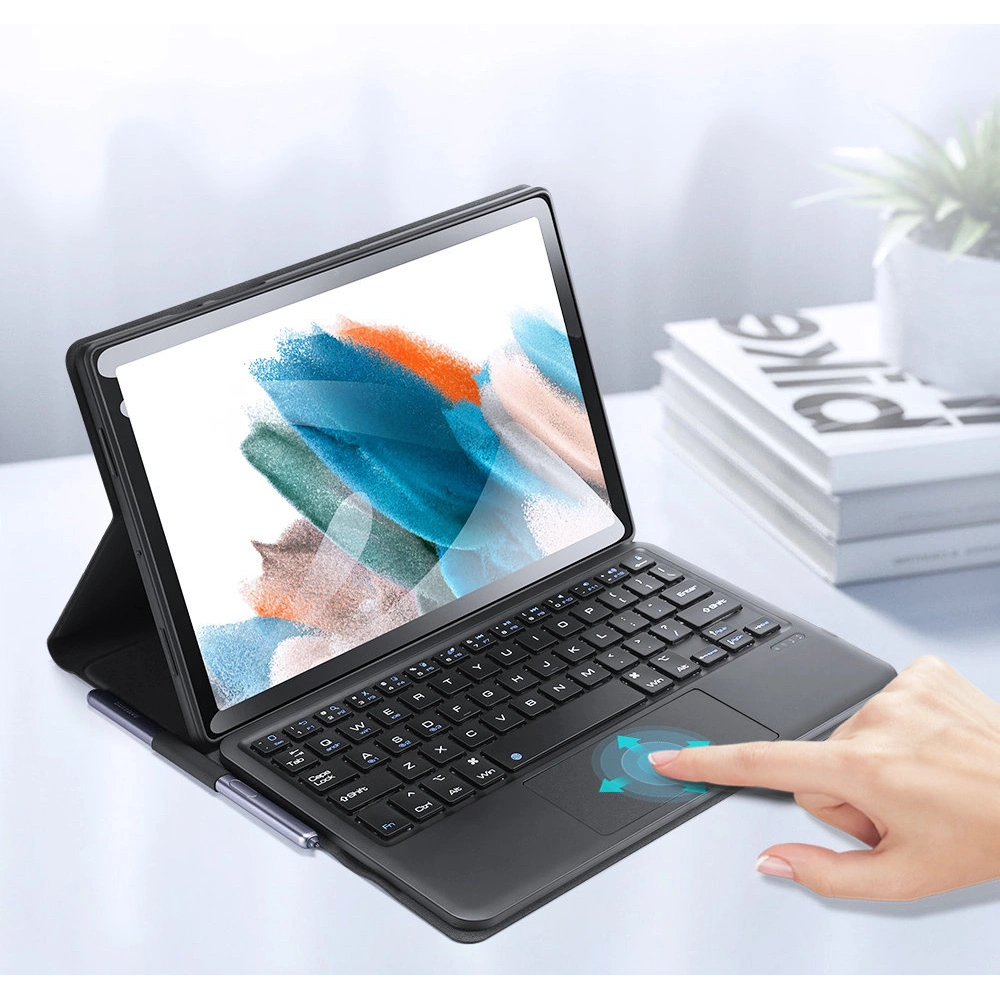 Etui Dux Ducis Touchpad Keyboard Case Bluetooth Samsung Galaxy Tab A8 10.5 czarny