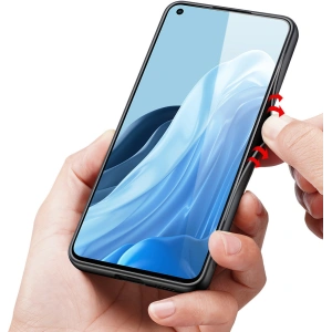 Etui Dux Ducis Fino Oppo Reno 7 Pro 5G czarny