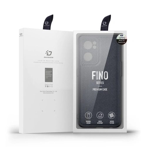 Kup Pouzdro Dux Ducis Fino Oppo Reno 7 5G/Find X5 Lite černé - DDS1039 - {ean13} - Sklep Home Screen