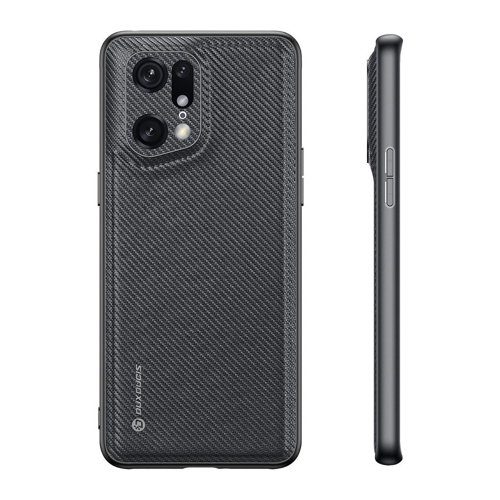Etui Dux Ducis Fino Oppo Find X5 Pro czarny