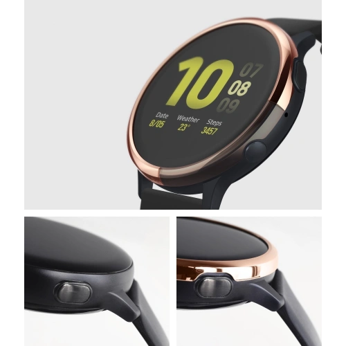 Kup Nakładka Ringke Bezel Styling Samsung Galaxy Watch Active 2 40mm stal nierdzewna różowy połysk GWA2-40-02 - RGK1071SGRS - {ean13} - Sklep Home Screen