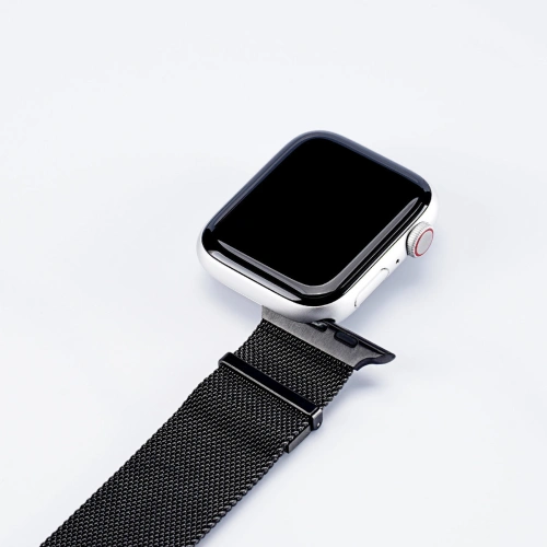 Kup Pasek Dux Ducis Magnetic Strap Apple Watch 4/5/6/7/SE/8/9/Ultra 44/45/49mm negru (Versiunea Milanese) - DDS1073 - {ean13} - Sklep Home Screen