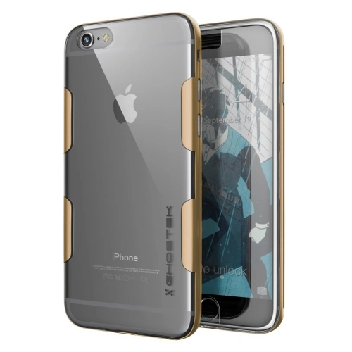 Etui Ghostek Cloak Apple iPhone 6/6s Plus Gold + Sklo