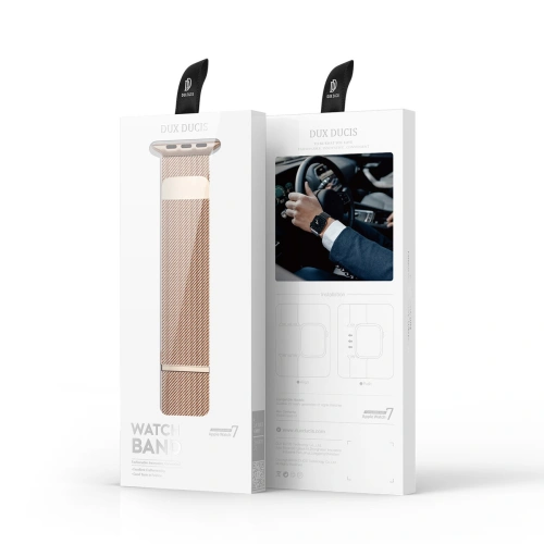 Kup Pasek Dux Ducis Magnetic Strap Apple Watch 4/5/6/7/8/9/SE/10 40/41/42mm aurie (Versiunea Milanese) - DDS1074 - {ean13} - Sklep Home Screen