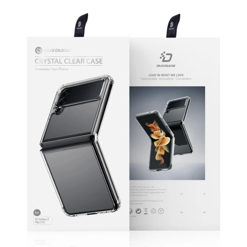 Kup Etui Dux Ducis Clin Samsung Galaxy Z Flip 3 průhledný - DDS1091 - {ean13} - Sklep Home Screen