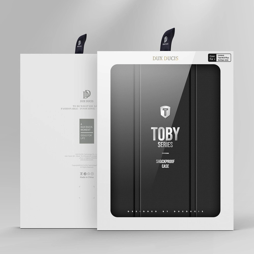 Etui Dux Ducis Toby Lenovo Tab M10 Plus Gen 3 stylus holder czarny