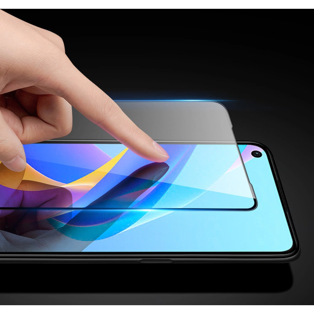 Szkło hartowane Dux Ducis 9D Tempered Glass Oppo A76/A36/Realme 9i czarny (case friendly)