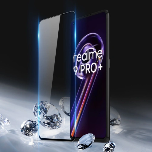 Buy Dux Ducis 9D Tempered Glass Realme 9 Pro+ Plus black (case friendly) - DDS1101 - {ean13} - Home Screen Store Europe