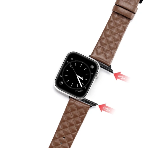 Kup Dux Ducis Lederarmband Apple Watch 4/5/6/7/8/9/SE/10 40/41/42mm braun (Enland Version) - DDS1107 - {ean13} - Sklep Home Screen