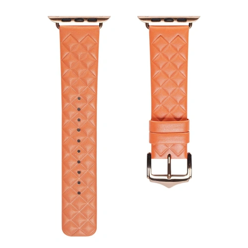 Kup Dux Ducis Bőr Szíj Apple Watch 4/5/6/7/8/9/SE/10 40/41/42mm narancssárga (Enland Verzió) - DDS1108 - {ean13} - Sklep Home Screen