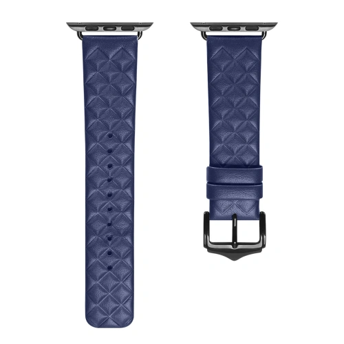 Buy Dux Ducis Leather Strap for Apple Watch 4/5/6/7/SE/8/9/Ultra 44/45/49mm blue (Enland Version) - DDS1111 - {ean13} - Home Screen Store Europe