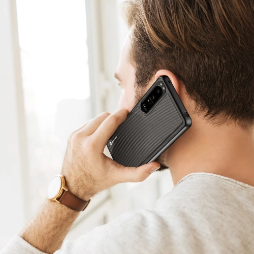 Kup Case Dux Ducis Fino Sony Xperia 1 IV schwarz - DDS1119 - {ean13} - Sklep Home Screen