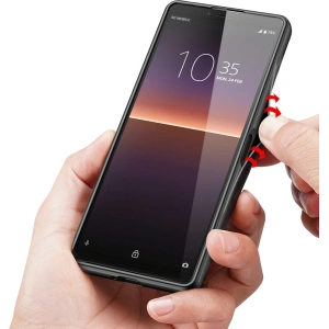 Kup Etui Dux Ducis Fino Sony Xperia 10 IV negru - DDS1120 - {ean13} - Sklep Home Screen