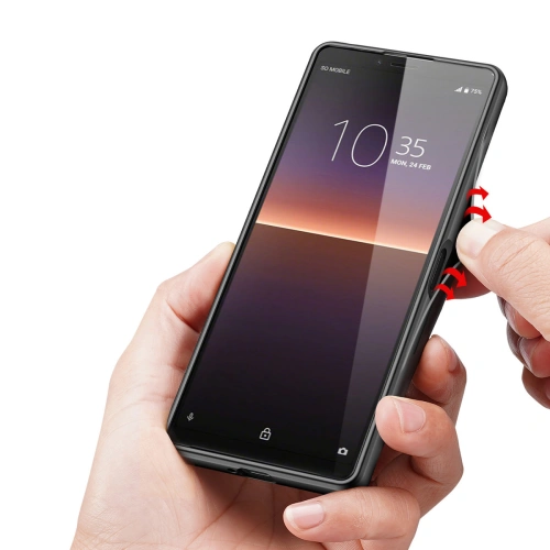 Kup Case Dux Ducis Fino für Sony Xperia 10 IV schwarz - DDS1120 - {ean13} - Sklep Home Screen