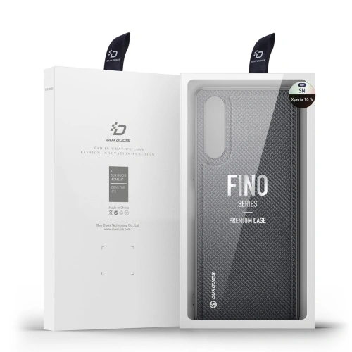 Buy Dux Ducis Fino Sony Xperia 10 IV black - DDS1120 - {ean13} - Home Screen Store Europe