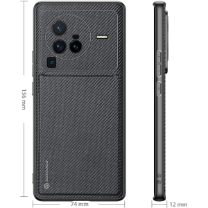 Etui Dux Ducis Fino Vivo X80 Pro czarny