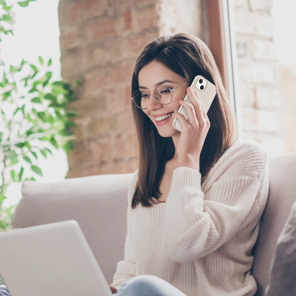 Etui Dux Ducis Roma Apple iPhone 13 biały