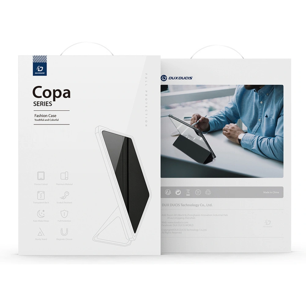 Etui Dux Ducis Copa Apple iPad Pro 11 2018/2020/2021 (1., 2. i 3. generacji) niebieski