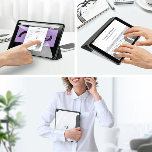 Kup Dux Ducis Copa tok Apple iPad 10.2 2019/2020/2021 (7., 8. és 9. generáció) fekete - DDS1138 - {ean13} - Sklep Home Screen
