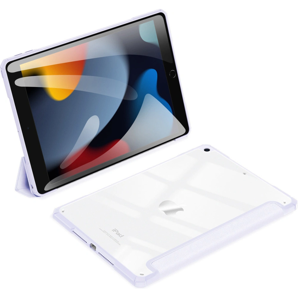 Etui Dux Ducis Copa Apple iPad 10.2 2019/2020/2021 (7., 8. i 9. generacji) fioletowy