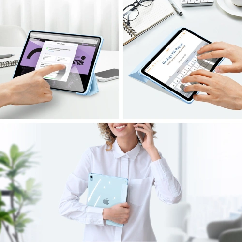 Kup Etui Dux Ducis Copa Apple iPad Air 10.9 2020/2022 (4. a 5. generace) / iPad Air 11 2024 (6. generace) modrá - DDS1143 - {ean13} - Sklep Home Screen
