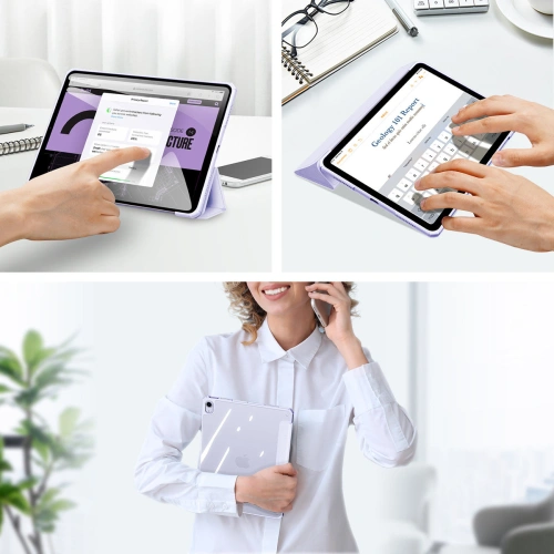 Kup Etui Dux Ducis Copa Apple iPad Air 10.9 2020/2022 (a 4-a și a 5-a generație) / iPad Air 11 2024 (a 6-a generație) violet - DDS1145 - {ean13} - Sklep Home Screen