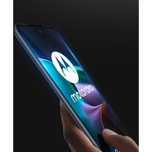 Sticlă securizată Dux Ducis 10D Sticlă Temperată Motorola Edge 30 neagră (compatibilă cu husele)
