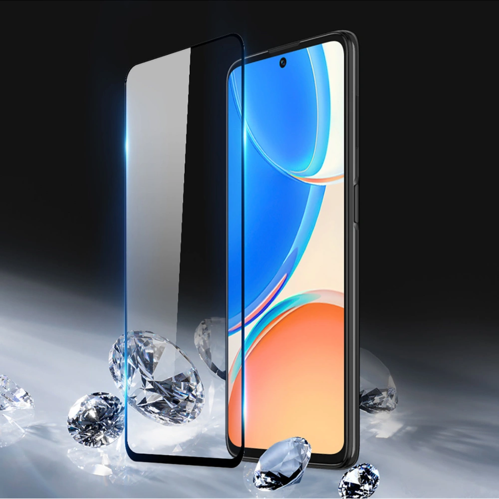 Szkło hartowane Dux Ducis 9D Tempered Glass Honor X8 czarny (case friendly)