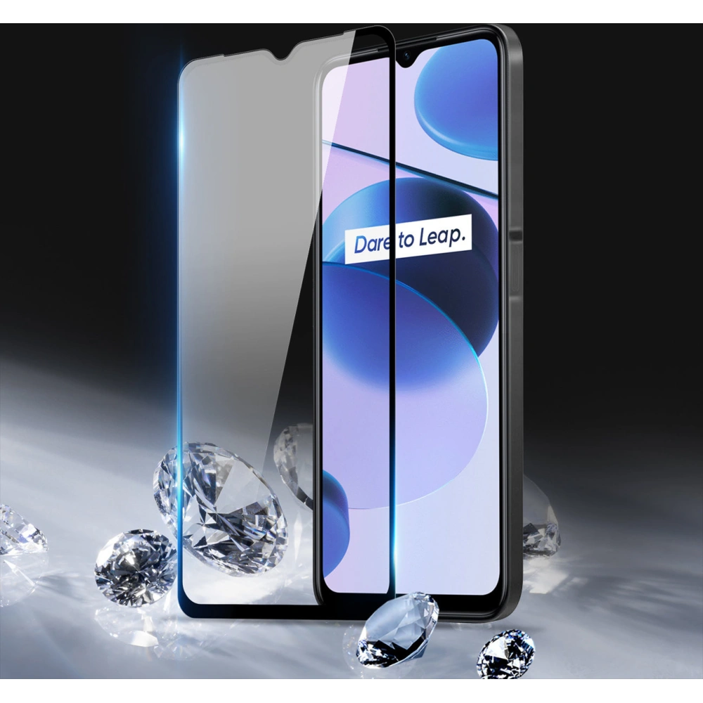 Szkło hartowane Dux Ducis 9D Tempered Glass Realme C35 czarny (case friendly)