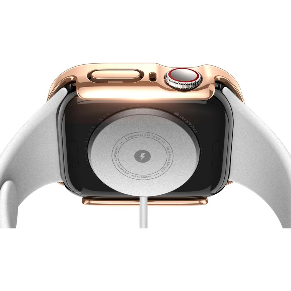 Etui Dux Ducis Hamo Apple Watch 4/5/6/7/SE/8/9 40/41MM różowy