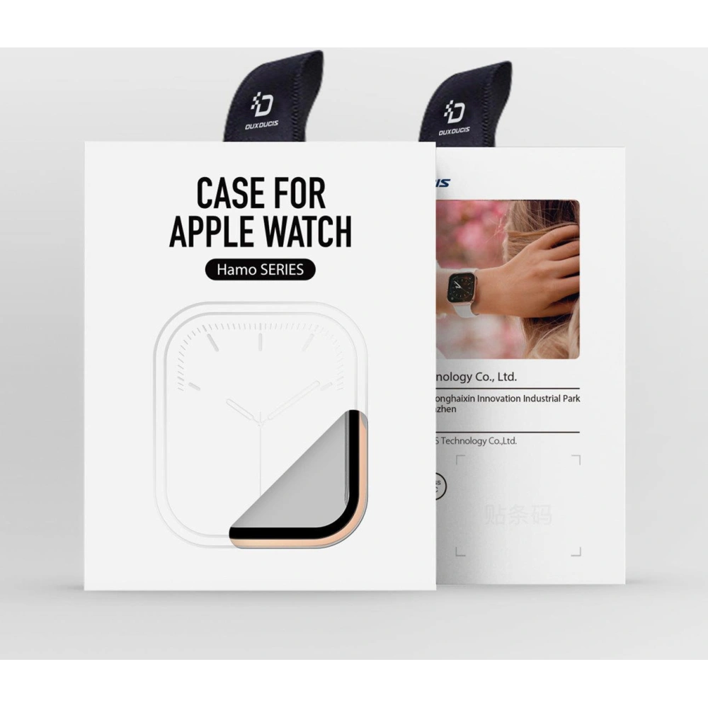 Etui Dux Ducis Hamo Apple Watch 7 41mm różowy