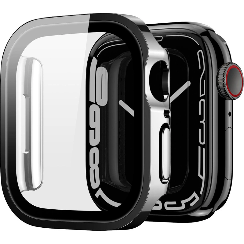 Etui Dux Ducis Hamo Apple Watch 7 45mm czarny