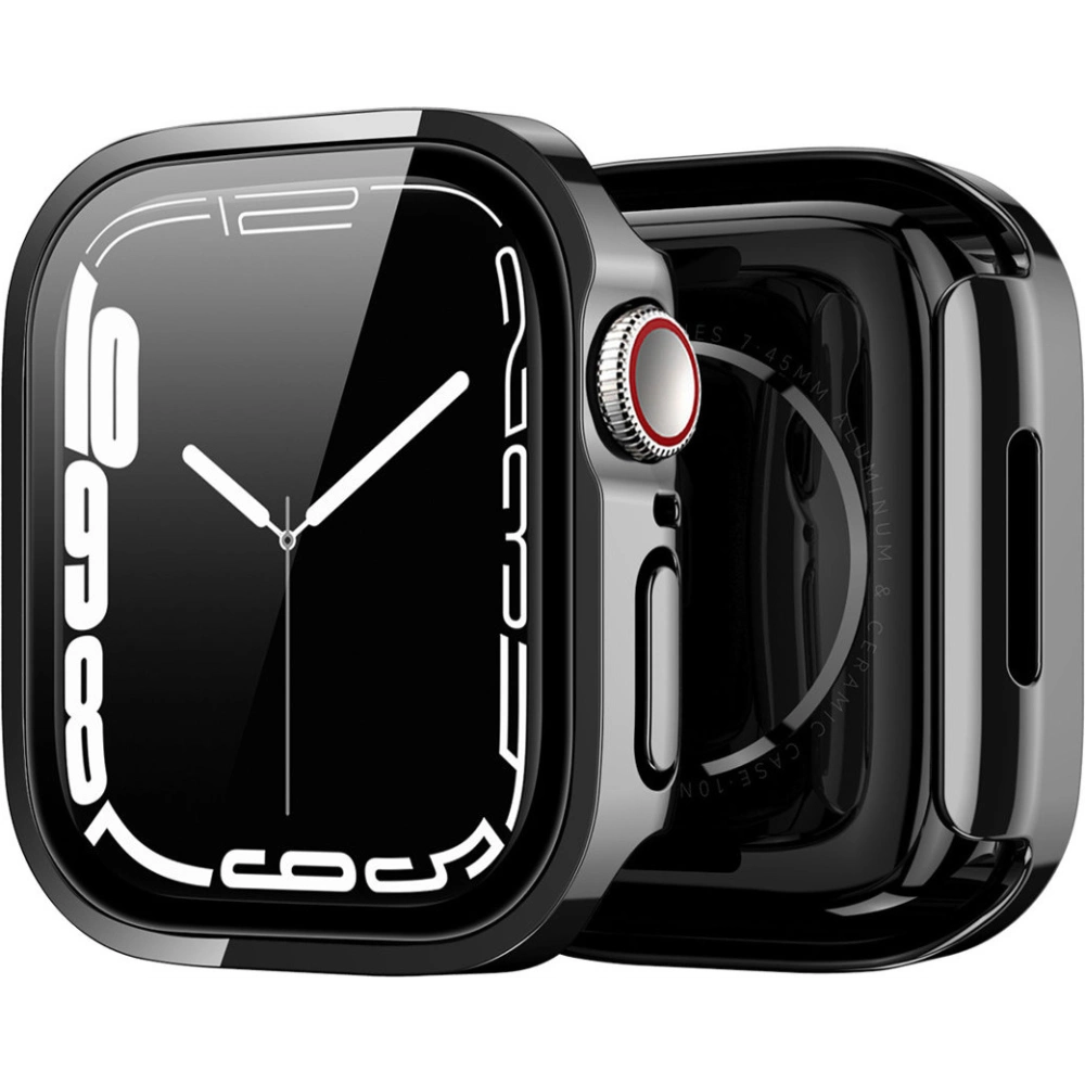 Etui Dux Ducis Hamo Apple Watch 7 45mm czarny