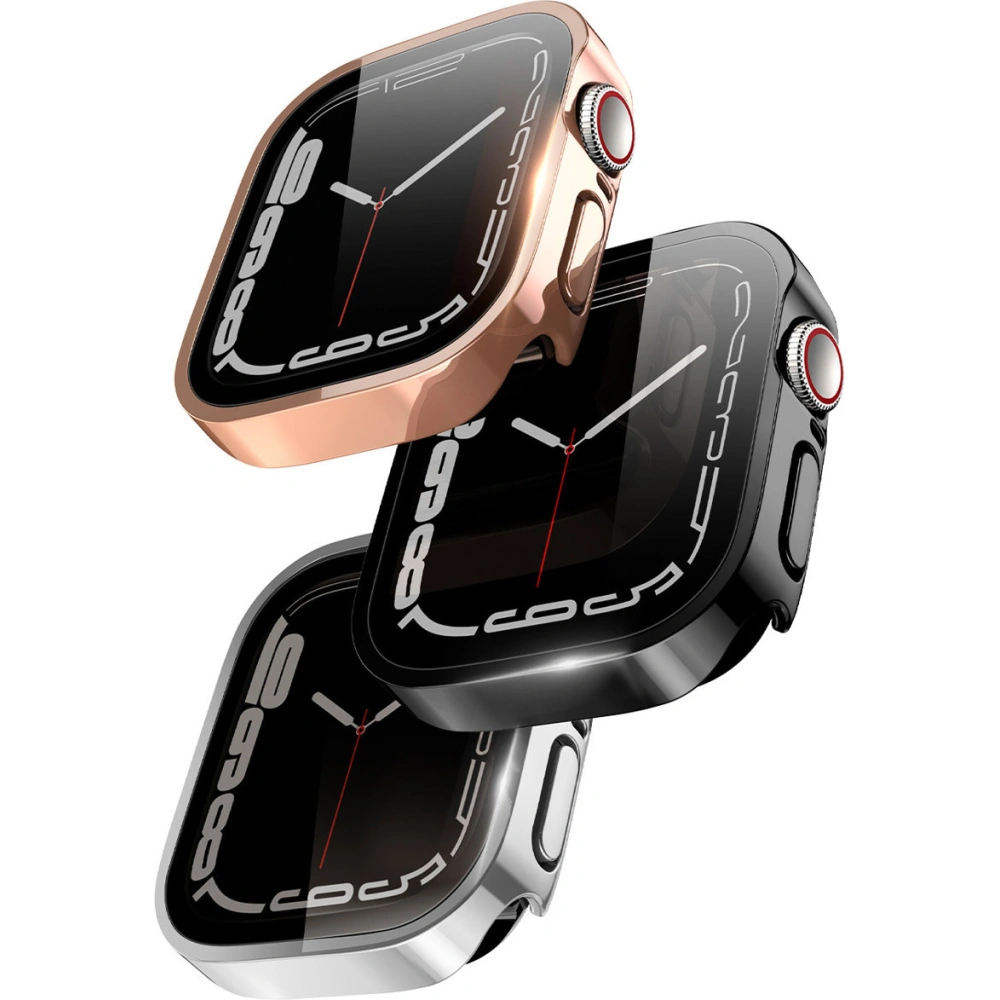 Etui Dux Ducis Hamo Apple Watch 7 45mm czarny