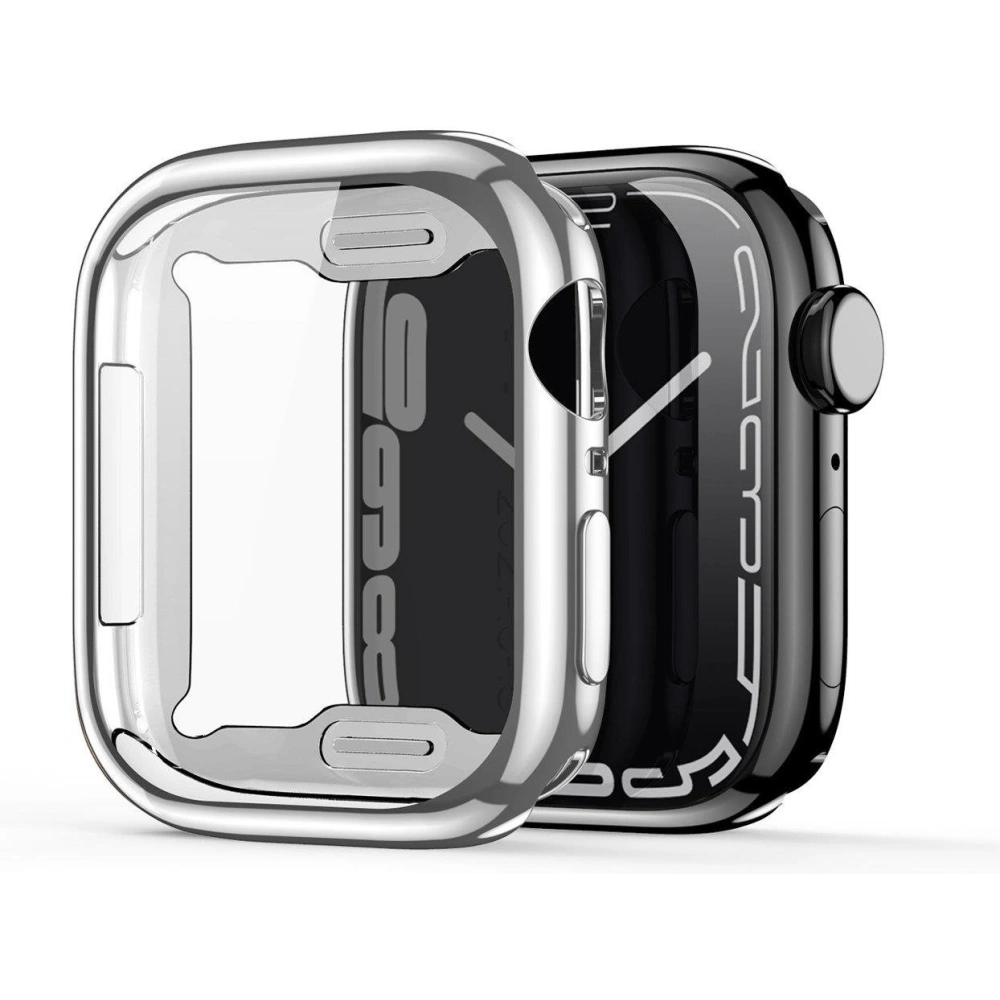 Etui Dux Ducis Samo Apple Watch 4/5/6/7/SE/8/9 40/41MM srebrny