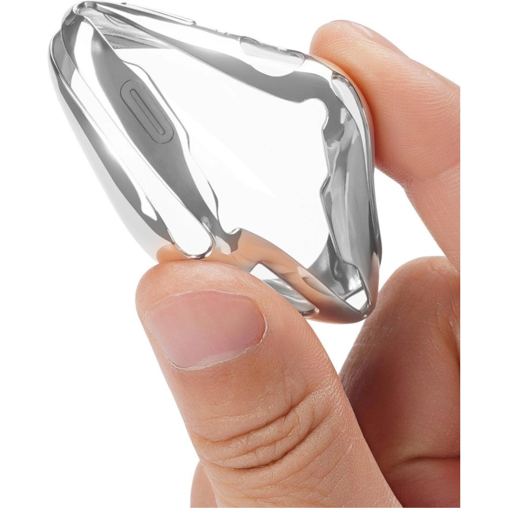 Etui Dux Ducis Samo Apple Watch 4/5/6/7/SE/8/9 40/41MM srebrny