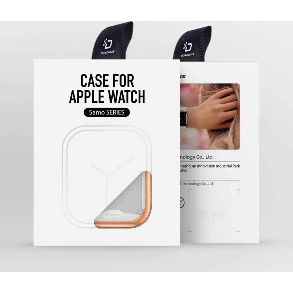 Etui Dux Ducis Samo Apple Watch 4/5/6/7/8/9/SE 44/45mm różowy
