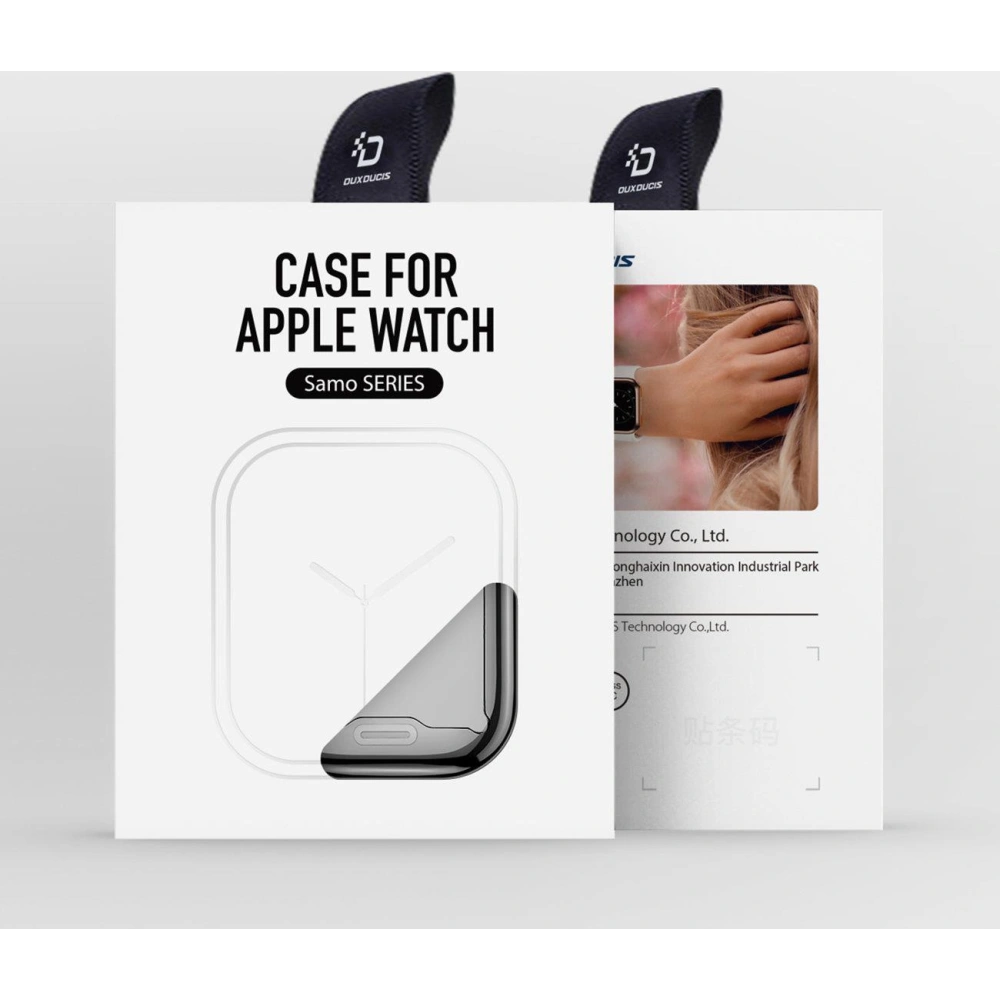 Etui Dux Ducis Samo Apple Watch 7 41mm czarny