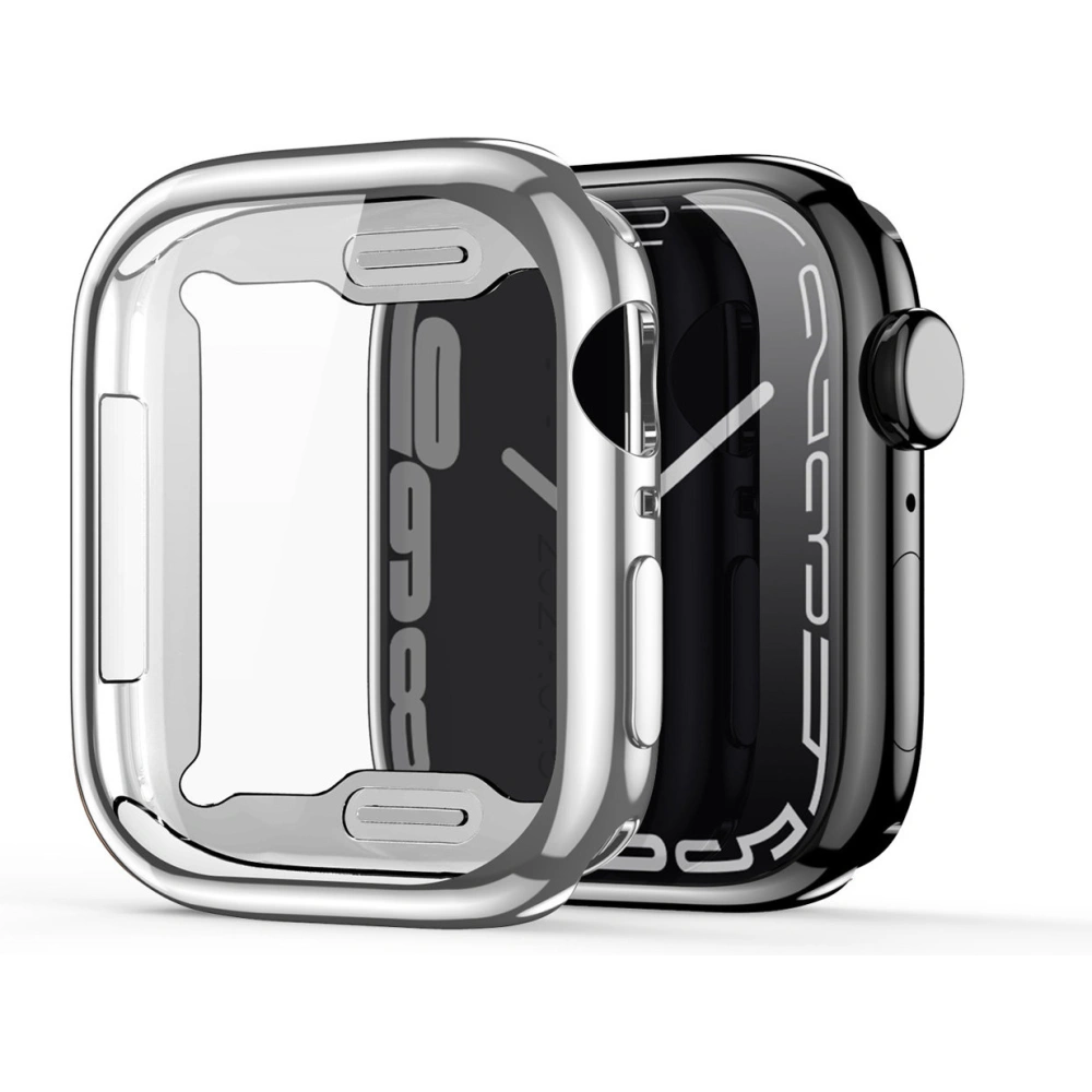 Etui Dux Ducis Samo Apple Watch 7 45mm srebrny