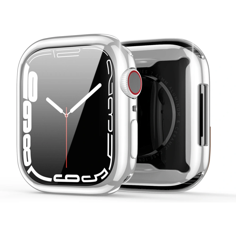 Etui Dux Ducis Samo Apple Watch 7 45mm srebrny