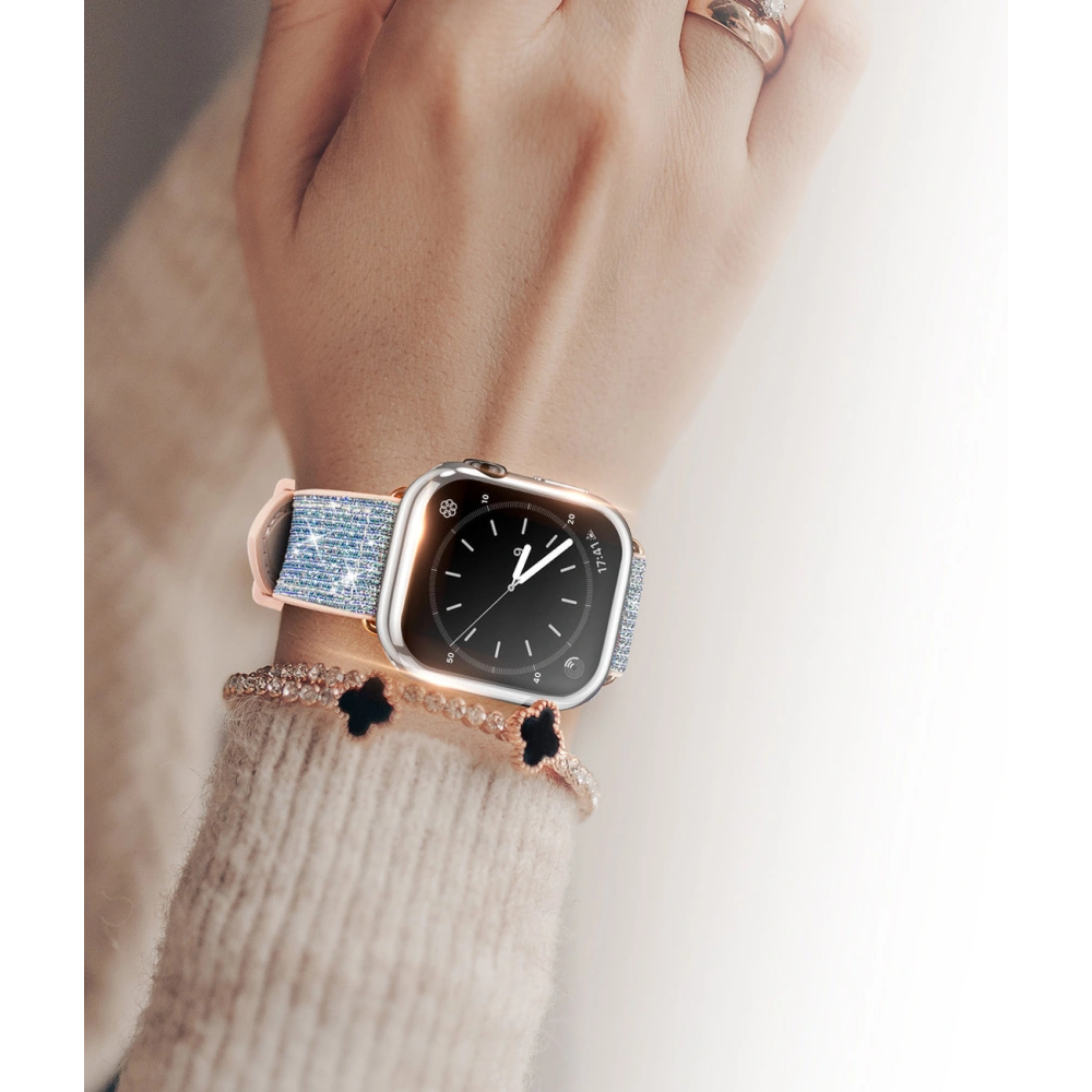 Etui Dux Ducis Samo Apple Watch 7 45mm srebrny