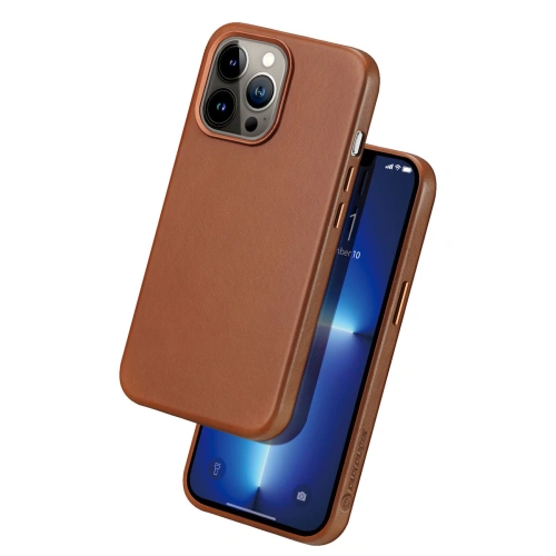 Kup Etui Dux Ducis Naples MagSafe Apple iPhone 13 Pro Max brązowy - DDS1185 - {ean13} - Sklep Home Screen