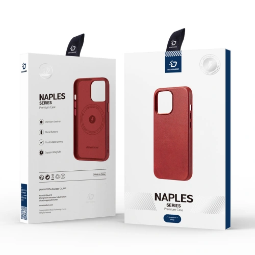 Kup Etui Dux Ducis Naples MagSafe Apple iPhone 13 czerwony - DDS1192 - {ean13} - Sklep Home Screen