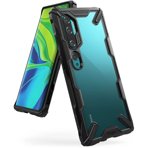 Kup Etui Ringke Fusion-X Xiaomi Mi Note 10/Pro Fekete - RGK1074BLK - {ean13} - Sklep Home Screen