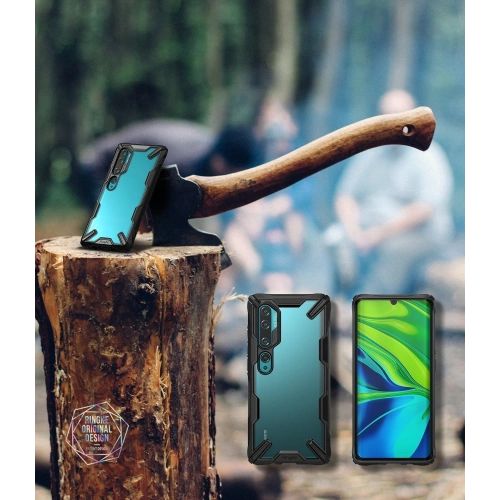 Kup Etui Ringke Fusion-X Xiaomi Mi Note 10/Pro Fekete - RGK1074BLK - {ean13} - Sklep Home Screen