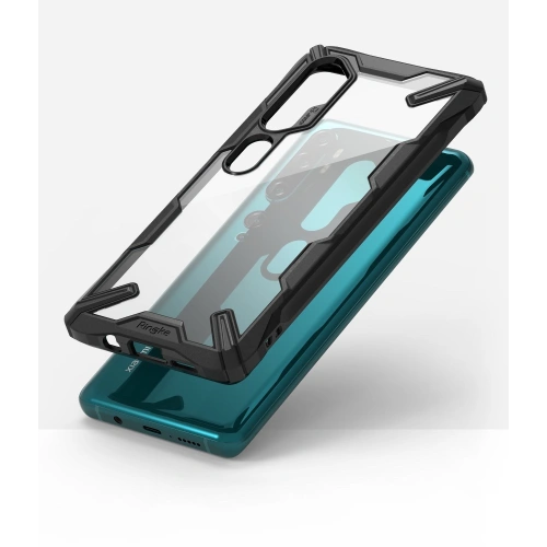 Kup Etui Ringke Fusion-X Xiaomi Mi Note 10/Pro Fekete - RGK1074BLK - {ean13} - Sklep Home Screen