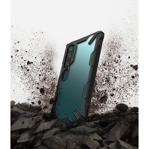 Kup Etui Ringke Fusion-X Xiaomi Mi Note 10/Pro Fekete - RGK1074BLK - {ean13} - Sklep Home Screen