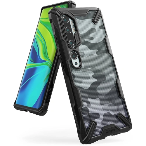 Kup Etui Ringke Fusion-X Design Xiaomi Mi Note 10/Pro Camo (Moro) Fekete - RGK1075MOB - {ean13} - Sklep Home Screen