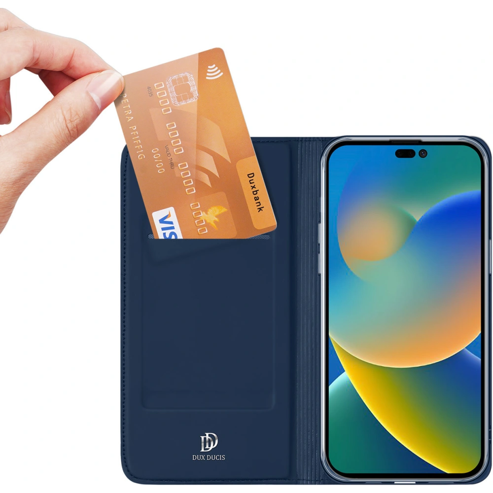 Etui Dux Ducis Skin Pro Apple iPhone 14 Pro Max niebieski