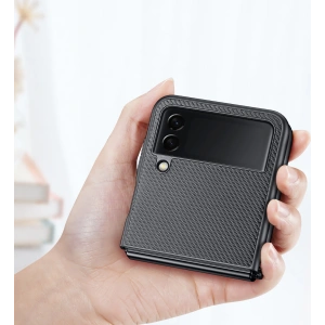 Kup Etui Dux Ducis Fino Samsung Galaxy Z Flip 4 negru - DDS1216 - {ean13} - Sklep Home Screen